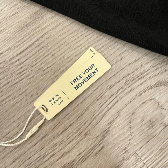 OGL Mandarin Collar Frog Button Brami Top Limited Edition Black Size L NWT - Picture 4 of 4